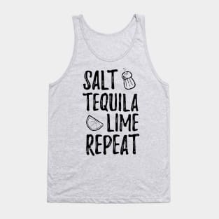 Salt. Tequila. Lime. Repeat Tank Top
